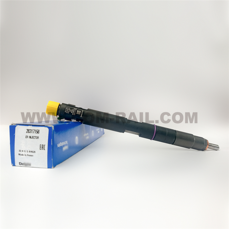 Best DELPHI genuine fuel injector 28317158,320-06881 for JCB
