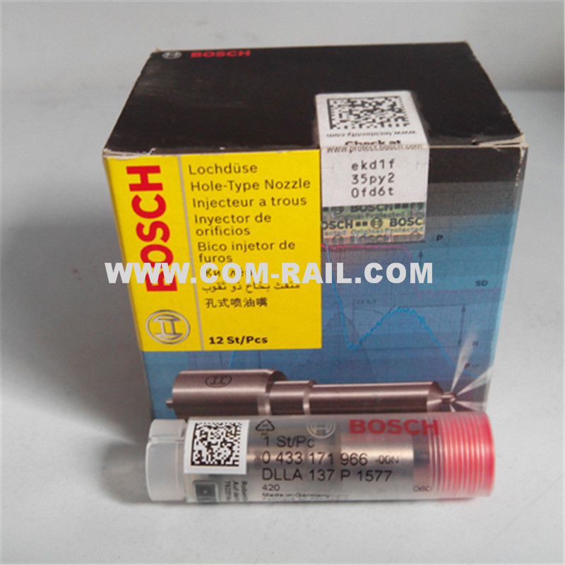 Best Bosch injector nozzle DLLA137P1577,0433171966 Manufacturer