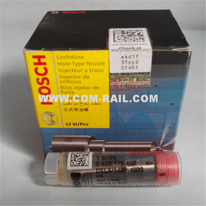 修正Deさま専用3 Best Bosch Injector nozzle DSLA143P1523 0433175450 for 0445120060