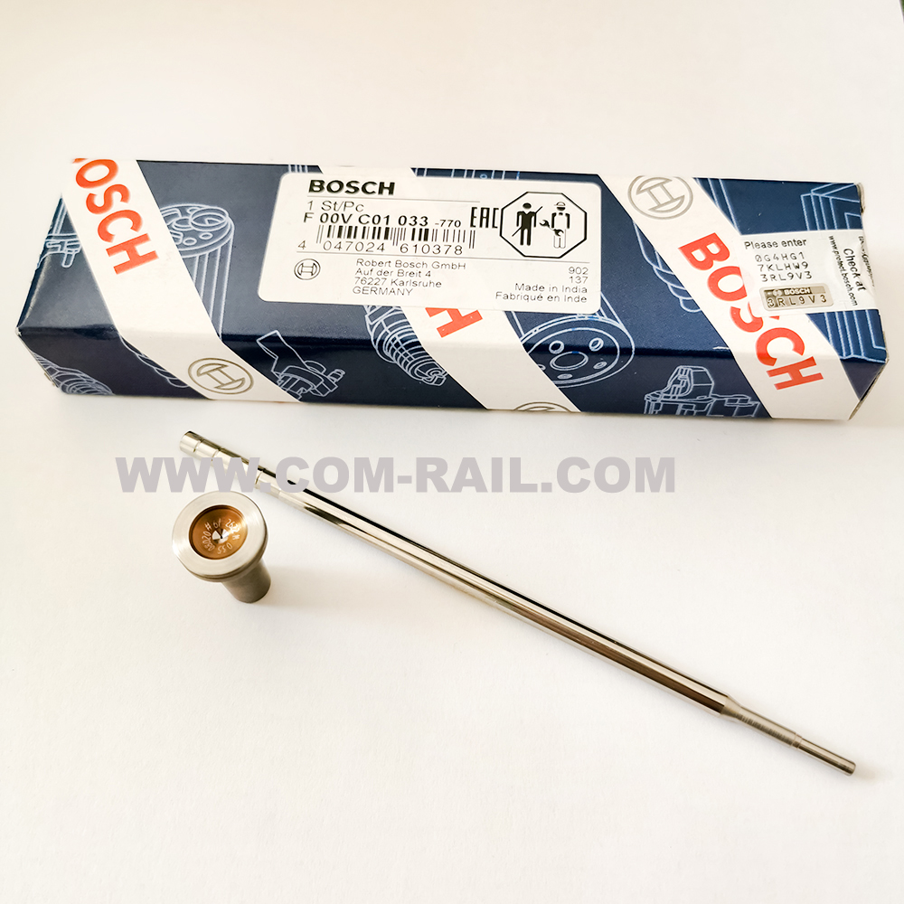 Best Bosch original control valve F00VC01033 for common rail injector ...