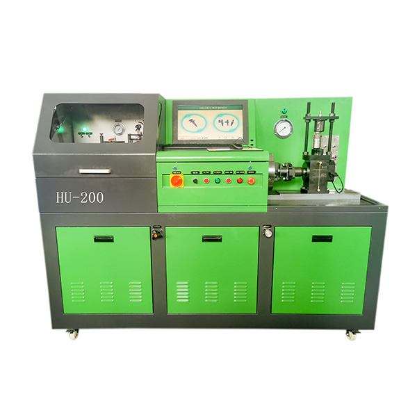 Fuel injection pump test bench, high pressure common rail test bench and EU