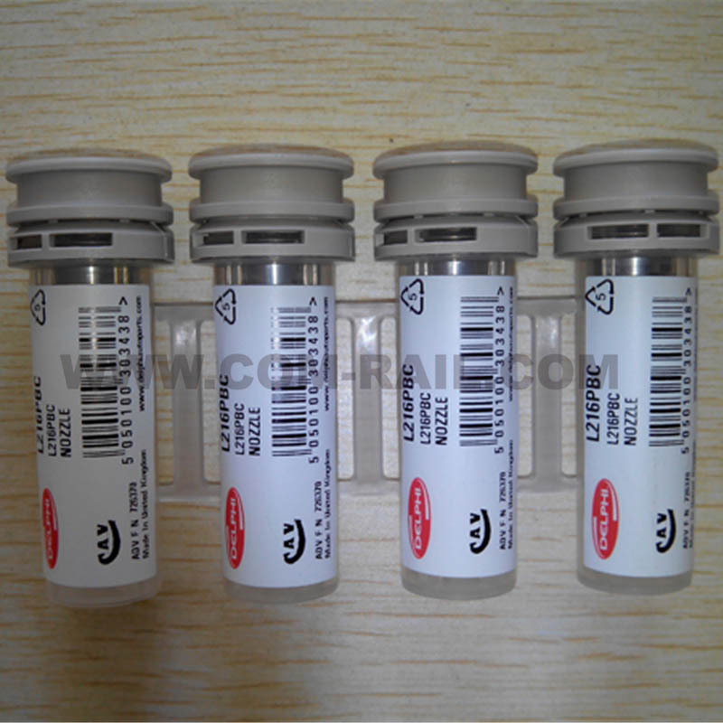 Best DELPHI genuine diesel injector nozzle L216PBC for VOLVO EUI