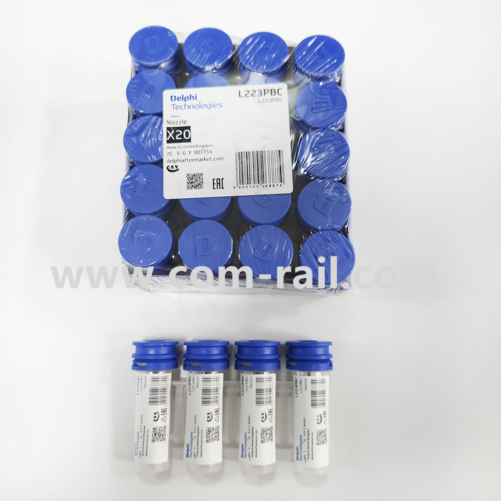 Best Delphi original common rail injector fuel nozzle L263PBC for