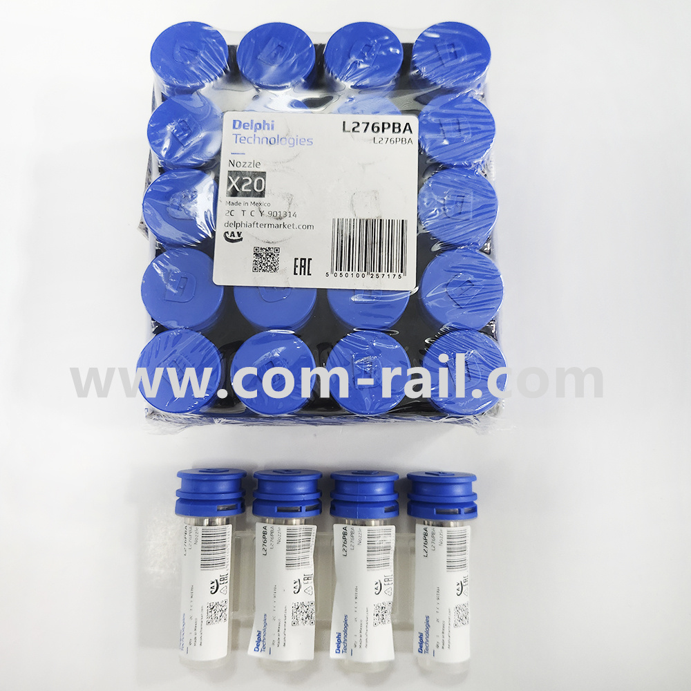 Best Delphi original common rail injector fuel nozzle L276PBA