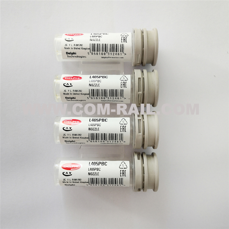 Best DELPHI genuine diesel injector nozzle L405PBC,DAF01905001